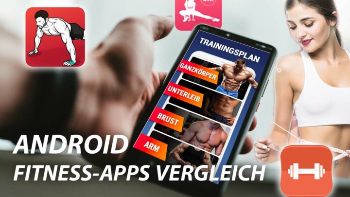 Kraftsport Fitness Apps im Vergleich für Android Geräte